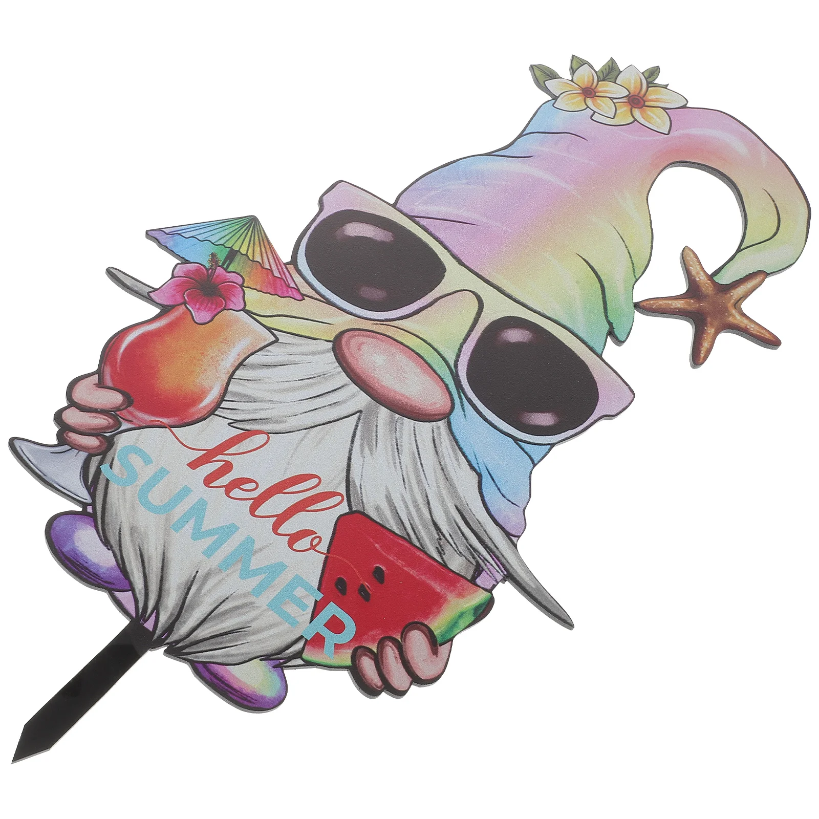 Outdoor Ground Plug Gnome Garden Planter Decor Dwarfs Lawn Signs Acrylic Yard Decoration Summer 
Outdoor Ground Plug Gnome Garden Planter Decor Dwarfs Lawn Signs Acrylic Yard Decoration Summer