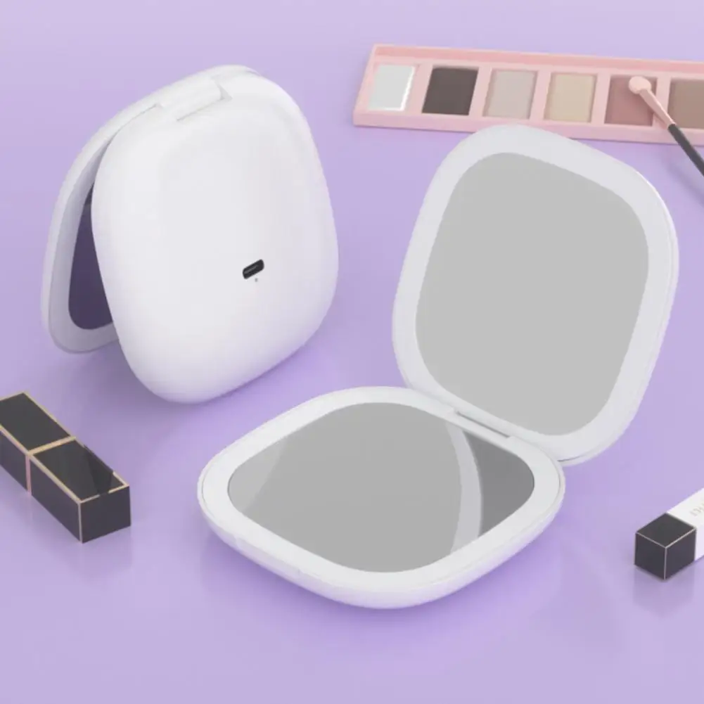 Foldable Mini Compact Led Makeup Mirror With Light Small Pink Mirrors 5X Black Vanity Cosmetic Portable Pocket Magnifying T G5P8
Foldable Mini Compact Led Makeup Mirror With Light Small Pink Mirrors 5X Black Vanity Cosmetic Portable Pocket Magnifying T G5P8