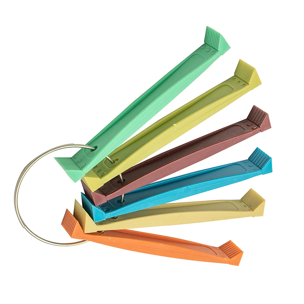 6Pcs Fin Comb Set 6 Colors Suitable For Air Conditioner Straighten And Clean Evaporator Condensor Cleaning Brushes
6Pcs Fin Comb Set 6 Colors Suitable For Air Conditioner Straighten And Clean Evaporator Condensor Cleaning Brushes