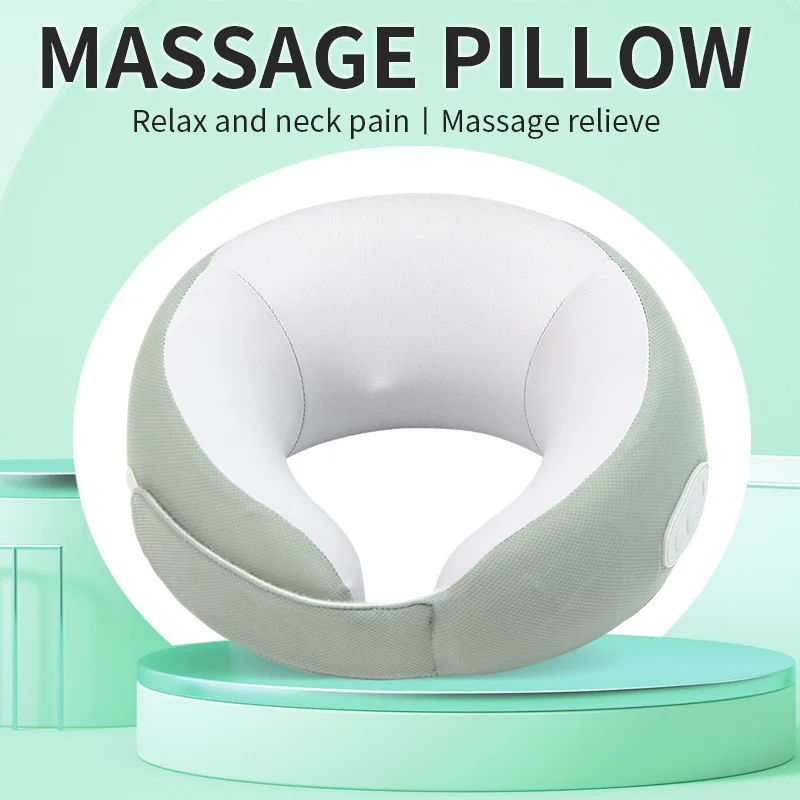 U-shaped Electric 3D Surround Massage Pillow 38 ℃ Hot Compression Kneading Massager Memory Cotton Pillow For Travel Family Offic
U-shaped Electric 3D Surround Massage Pillow 38 ℃ Hot Compression Kneading Massager Memory Cotton Pillow For Travel Family Offic