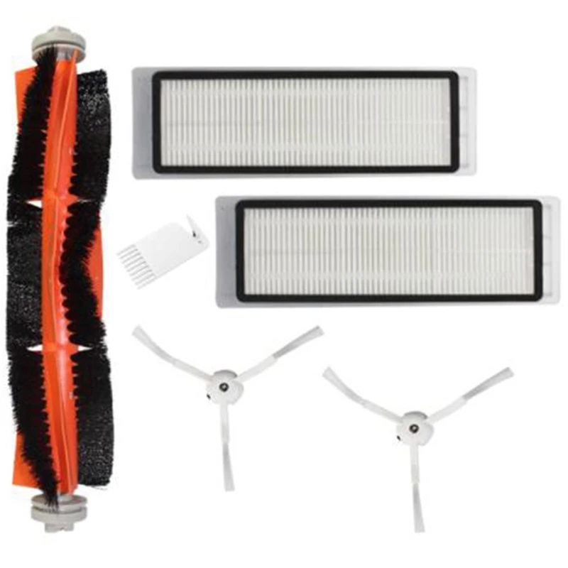 Main Brush Side Brush HEPA Filter Suitable For XIAOMI Roborock S50 S51 S5 Mi Robot Vacuum Cleaner Parts Accessories
Main Brush Side Brush HEPA Filter Suitable For XIAOMI Roborock S50 S51 S5 Mi Robot Vacuum Cleaner Parts Accessories