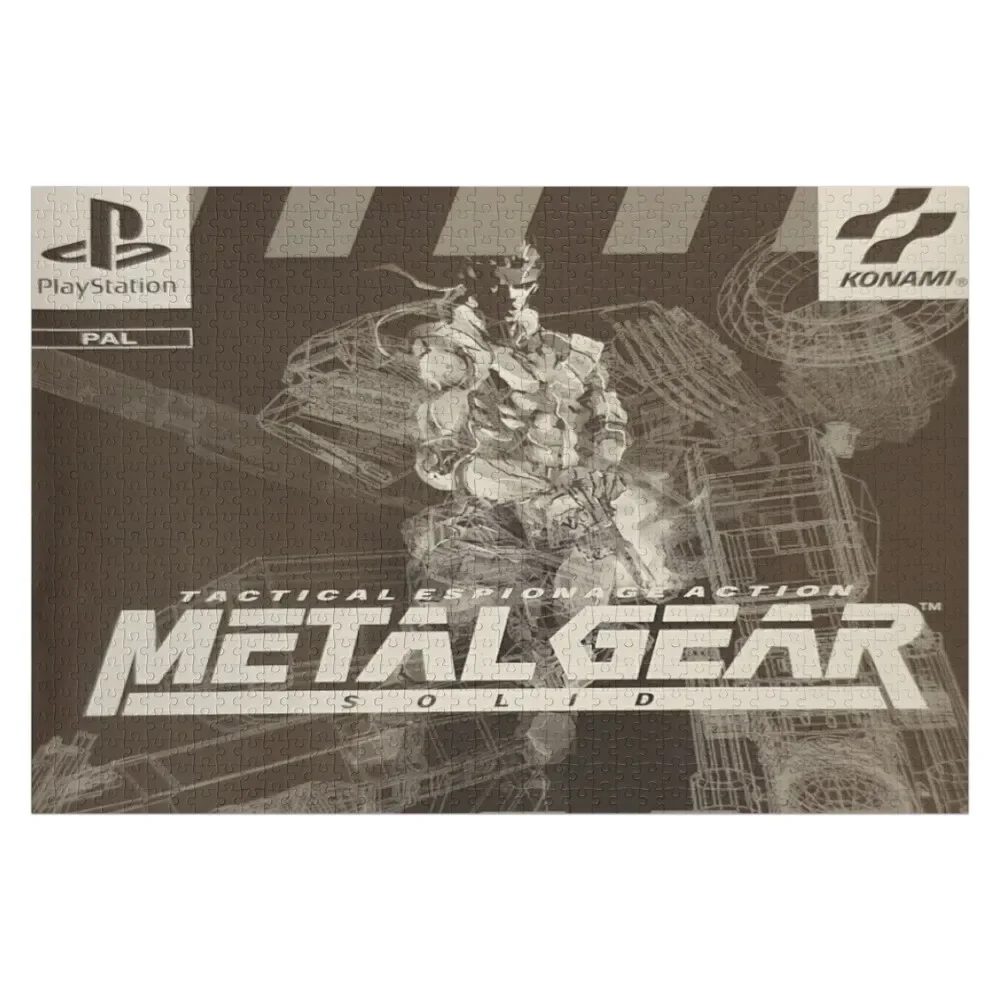 PS1 Metal Gear Solid Black and White Jigsaw Puzzle Photo Custom Wooden Compositions For Children Puzzle
PS1 Metal Gear Solid Black and White Jigsaw Puzzle Photo Custom Wooden Compositions For Children Puzzle
