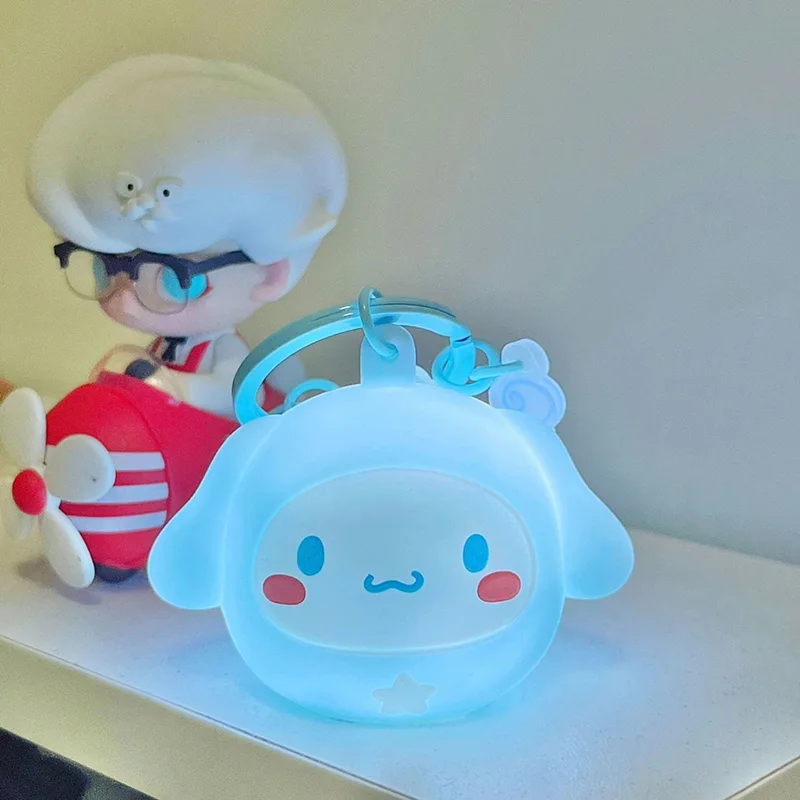 Kawaii Bag Pendant Sanrio Anime Luminous Cinnamoroll Cute Cartoon Kuromi Sweet Girly Heart Keychain Toy for Girls
Kawaii Bag Pendant Sanrio Anime Luminous Cinnamoroll Cute Cartoon Kuromi Sweet Girly Heart Keychain Toy for Girls