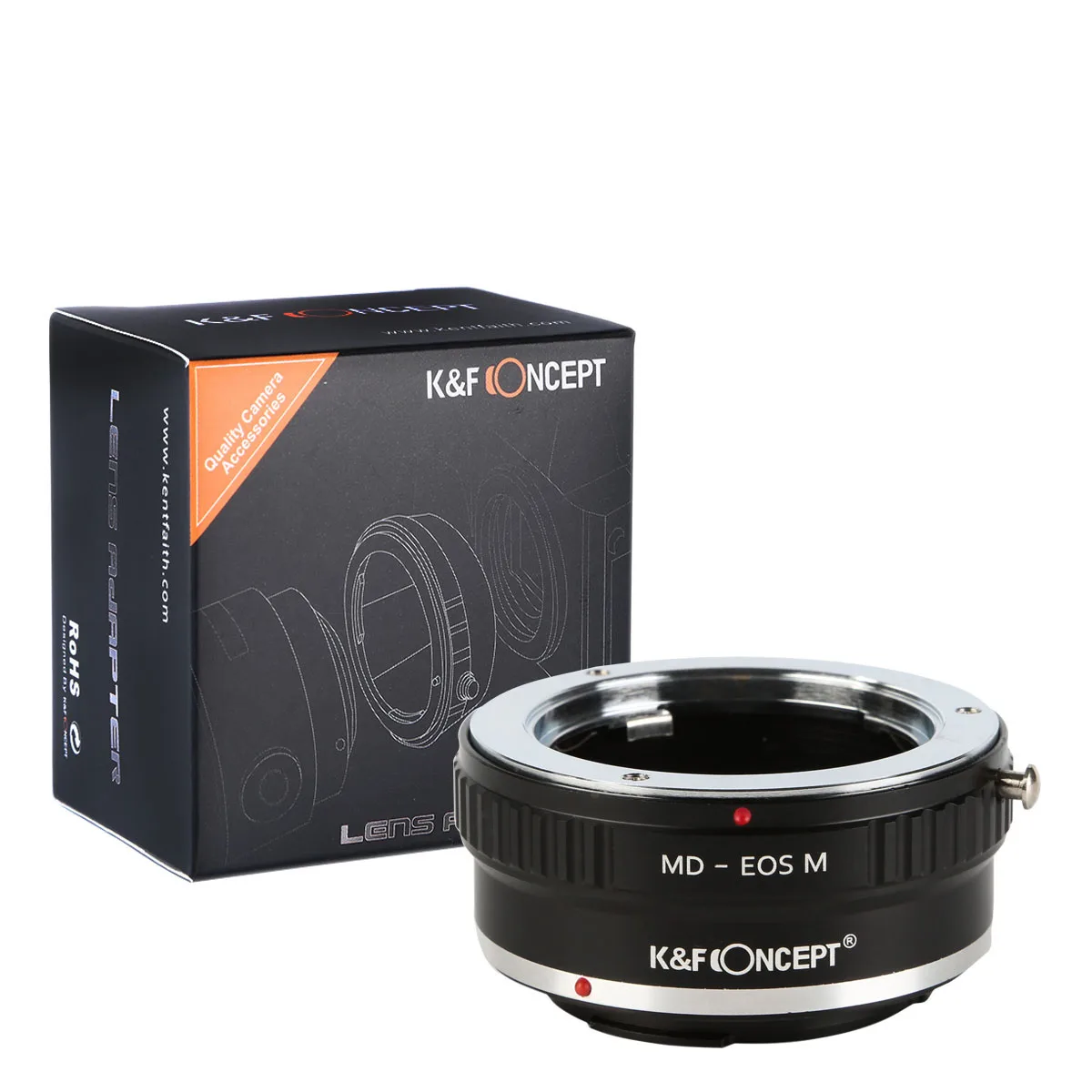 

Адаптер объектива K & F Concept Minolta MD к Canon EOS M для камеры Canon M1 M2 M3 M5 M6 M50 M100