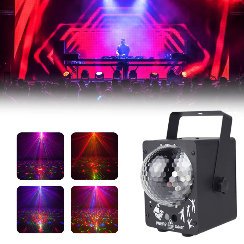 Mini DJ Disco Light RGBW Laser Projector LED Strobe Stage Effect Lights Club Wedding Christmas Halloween Holiday Party Show Lamp 
Mini DJ Disco Light RGBW Laser Projector LED Strobe Stage Effect Lights Club Wedding Christmas Halloween Holiday Party Show Lamp