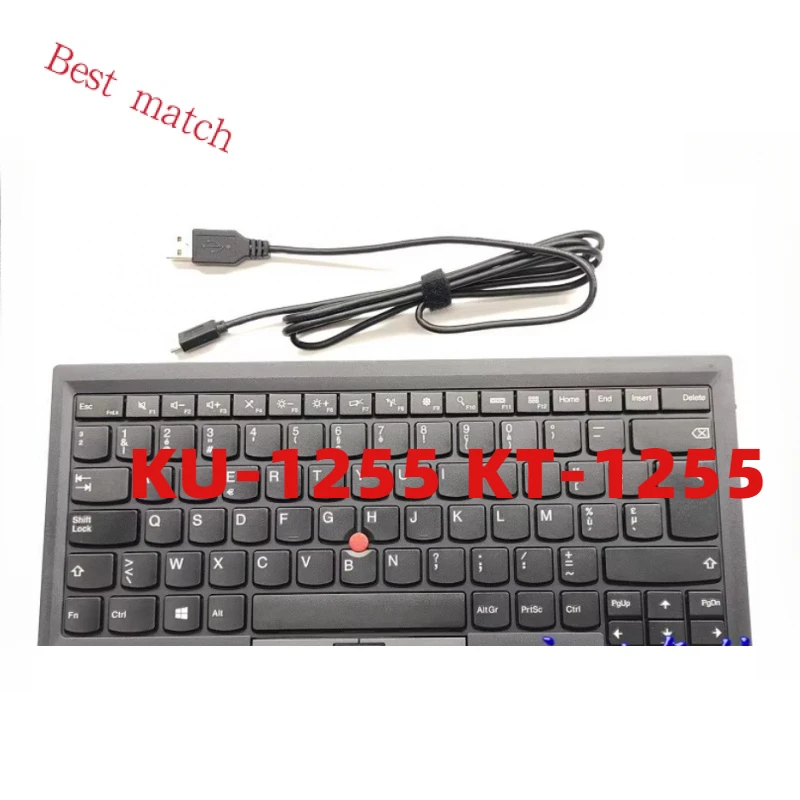ThinkPad for Lenovo USB wired wireless external Bluetooth keyboard wiring KU-1255 KT-1255
ThinkPad for Lenovo USB wired wireless external Bluetooth keyboard wiring KU-1255 KT-1255