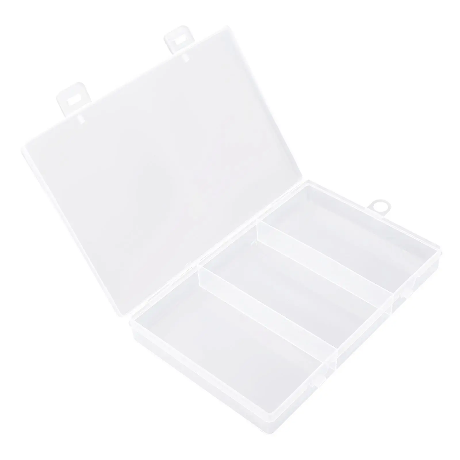 3 Grids Plastic Clear Jewelry Organizer Fishing Gear Storage Box Container Case For Placing Rings, Beads, Pills, Fishing Gear, C
3 Grids Plastic Clear Jewelry Organizer Fishing Gear Storage Box Container Case For Placing Rings, Beads, Pills, Fishing Gear, C