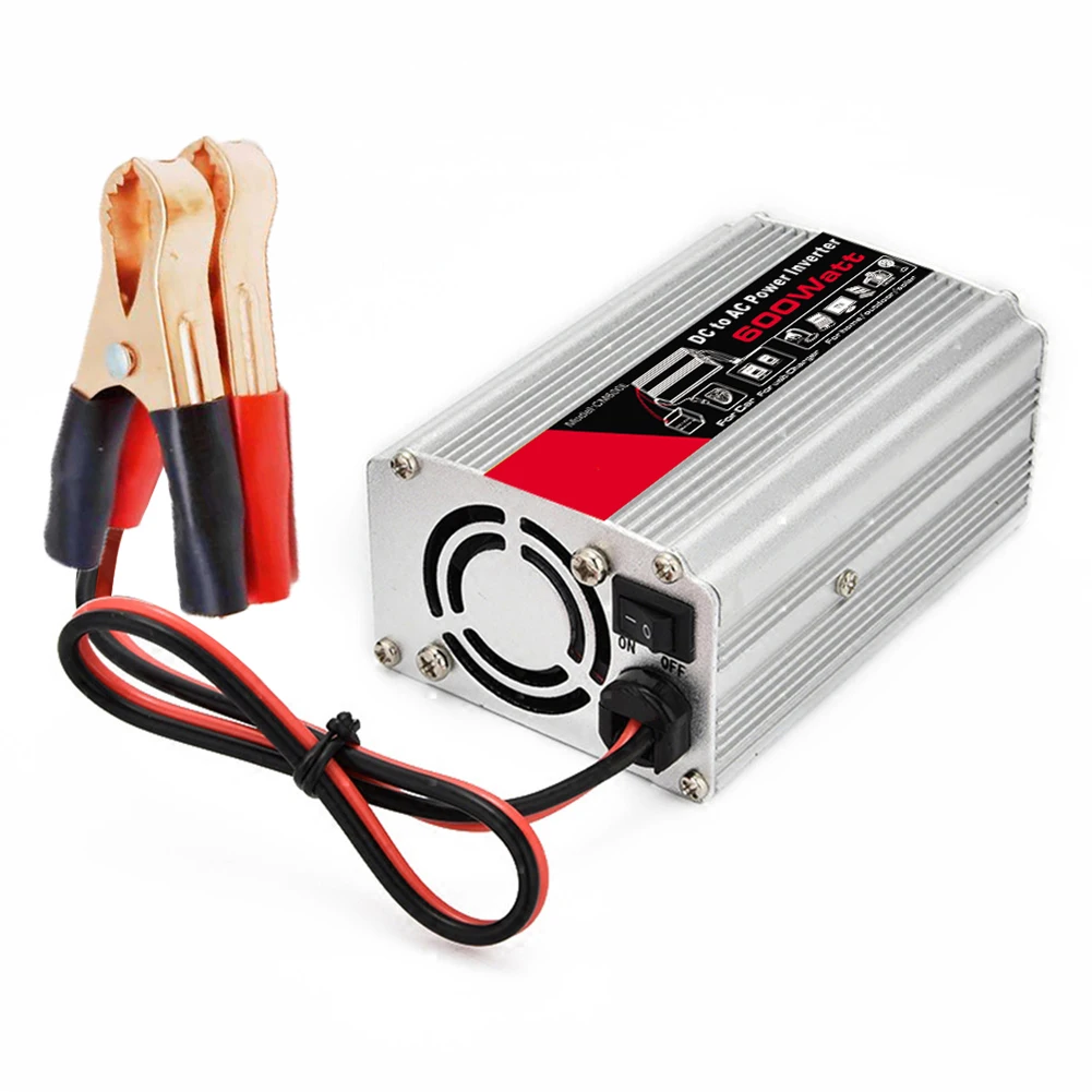 Universal Car Inverter Car Inverter 600W Power Car Inverter DC 12V Inverter To AC 220V Car Spare Parts High Quality
Universal Car Inverter Car Inverter 600W Power Car Inverter DC 12V Inverter To AC 220V Car Spare Parts High Quality