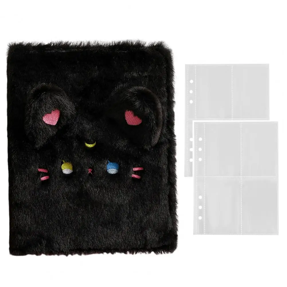 Carry-on Photo Album Refillable A5 Plush Cartoon Binder for Modern Photo Card Storage with 20 Sleeves Practical Photocard Album
Carry-on Photo Album Refillable A5 Plush Cartoon Binder for Modern Photo Card Storage with 20 Sleeves Practical Photocard Album