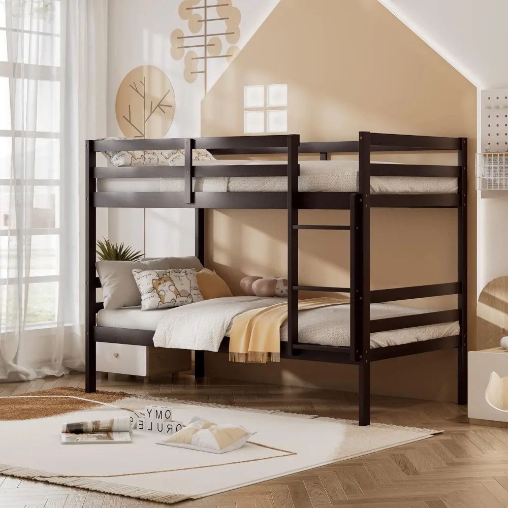 

Children's Bed Frame, Ideal for Dormitory & Multiple-Child Family, No Box Spring Needed, Children's Bed Frame