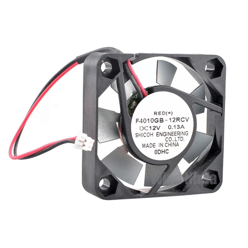 

F4010GB-12RCV 4cm 40mm fan 40x40x10mm DC12V 0.13A metal leaf cooling fan for power router