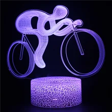 3d Led Night Light Volleyball Badminton Bowling Scooter 3D USB Table Lamp 16 Color with Remote Night Lights Room Decor Gifts 
3d Led Night Light Volleyball Badminton Bowling Scooter 3D USB Table Lamp 16 Color with Remote Night Lights Room Decor Gifts