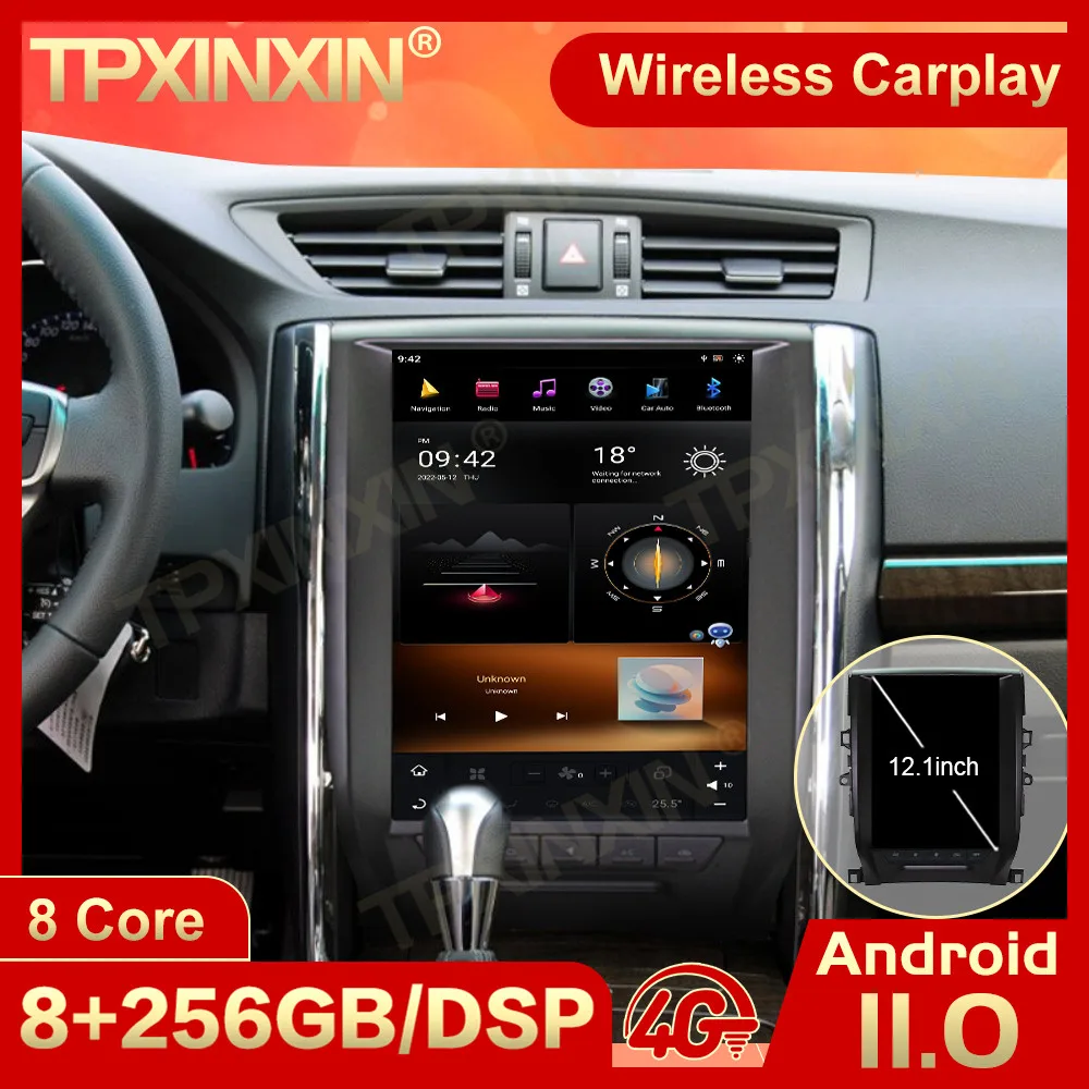 

Android 11 Tesl- Screen Radio Receiver For Toyota Reiz 2010 2011 2012 2013 GPS Navi Multimedia Player Video Audio IPS Head unit