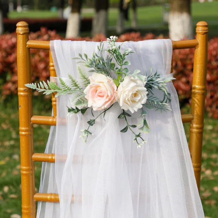 1pc, Festival, Valentine's Day, Wedding, Artificial Flower Decoration Chair Back Flower,Outdoor Hotel Creative Layout Decoration
1pc, Festival, Valentine's Day, Wedding, Artificial Flower Decoration Chair Back Flower,Outdoor Hotel Creative Layout Decoration