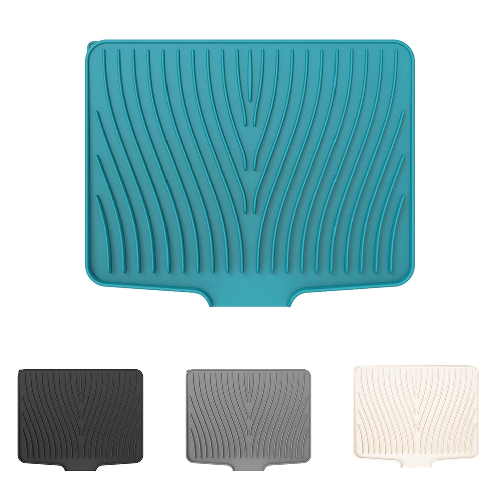 Kitchen Silicone Drain Pad Storage Dish Cup Drying Mat Drainer Tray Non-slip Pans For Tableware Anti-scald Potholder Placemat
Kitchen Silicone Drain Pad Storage Dish Cup Drying Mat Drainer Tray Non-slip Pans For Tableware Anti-scald Potholder Placemat