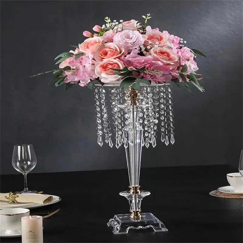 4pcs Elegant 73/53/43 Cm Tall Crystal Wedding Flower Stand Table Centerpiece Event Decoration Christmas Decor Party
4pcs Elegant 73/53/43 Cm Tall Crystal Wedding Flower Stand Table Centerpiece Event Decoration Christmas Decor Party