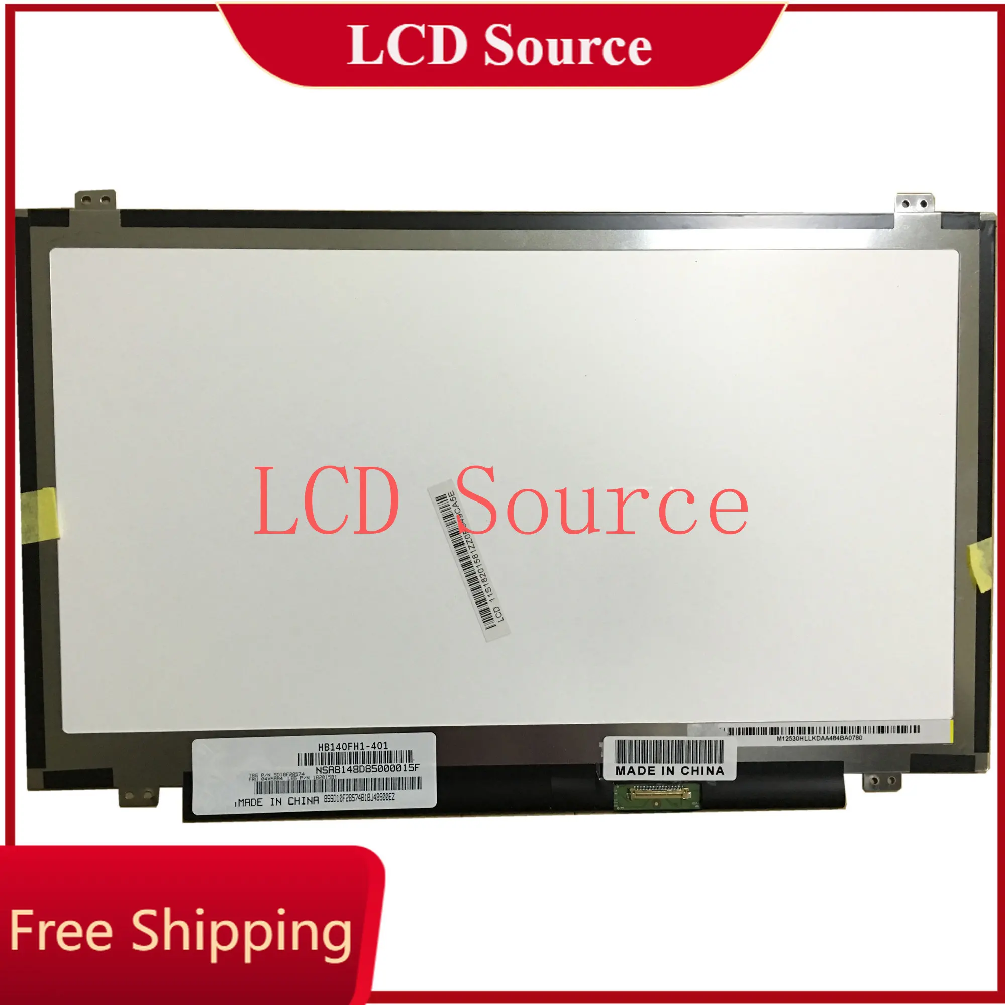 

HB140FH1-401 /301 fit B140HTN01.2 B140HTN01.0 N140HGE-EAA EA1 EBA B140HTN01.1 1920*1080 30 PIN LCD LED Screen NEW