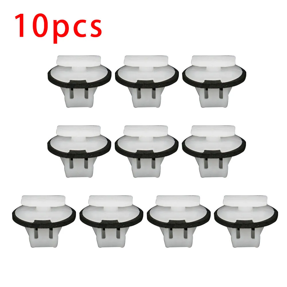 10 Pcs Flare Molding Clip 76882JG10A Accessories For Nissan Exterior-Wheel Fender High Quality Parts Useful White Nylon
10 Pcs Flare Molding Clip 76882JG10A Accessories For Nissan Exterior-Wheel Fender High Quality Parts Useful White Nylon