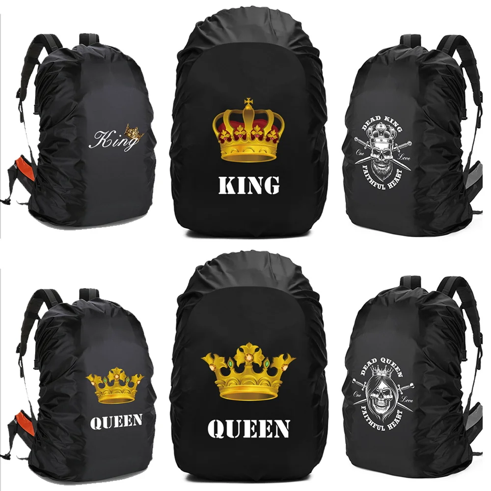 Backpack Rain Cover 20L-70L Waterproof Outdoor Accessories Dustproof Camping Hiking Raincover King&queen Pattern Backpack Case
Backpack Rain Cover 20L-70L Waterproof Outdoor Accessories Dustproof Camping Hiking Raincover King&queen Pattern Backpack Case