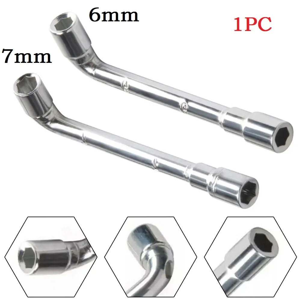 1pcs 6mm 7mm Hexagonal Wrench L-shaped Screw Nut Wrench Sleeve Maintenance Tool Sleeve Wrench For Ender 3 MK8 Nozzle
1pcs 6mm 7mm Hexagonal Wrench L-shaped Screw Nut Wrench Sleeve Maintenance Tool Sleeve Wrench For Ender 3 MK8 Nozzle