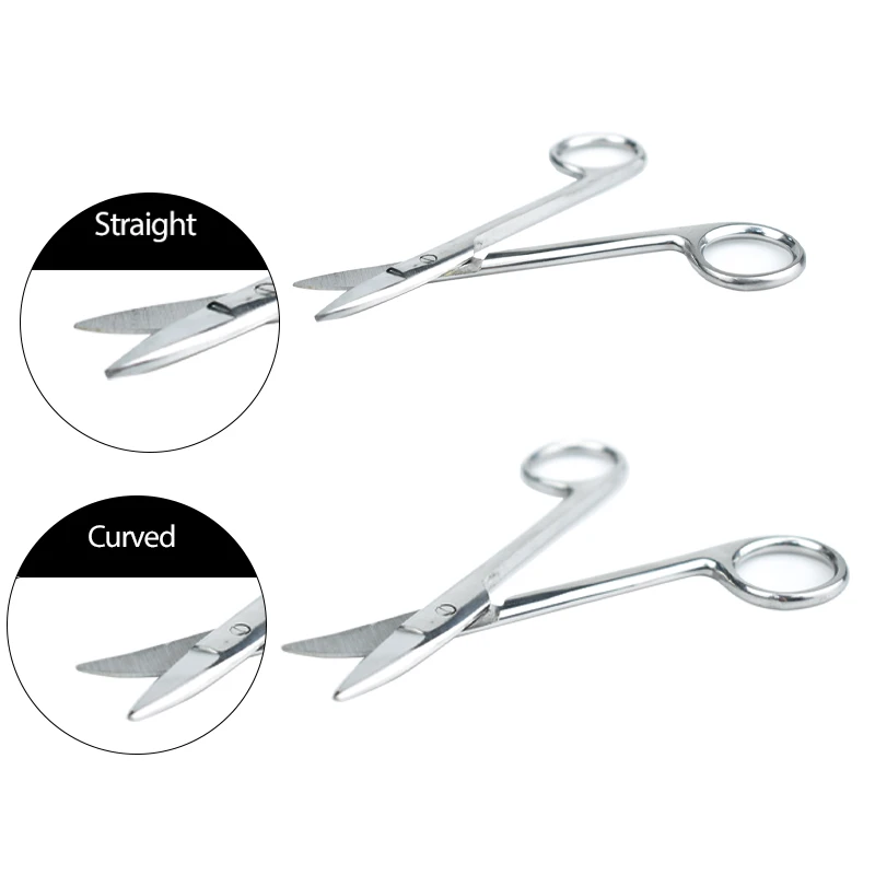 12Cm Dental Metal Crown Thread Cutting Scissors Straight/Curved Ophthalmic Surgery Scissors for Dentist
12Cm Dental Metal Crown Thread Cutting Scissors Straight/Curved Ophthalmic Surgery Scissors for Dentist