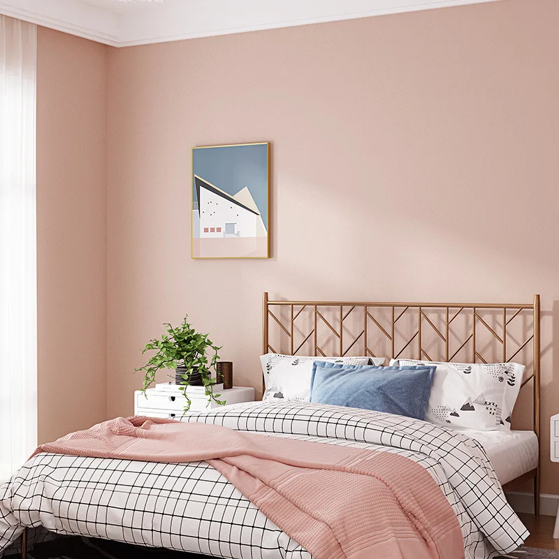 Roll wallpaper Non woven wallpaper live background wallpaper solid color modern simple bedroom living room wallpaper W86
Roll wallpaper Non woven wallpaper live background wallpaper solid color modern simple bedroom living room wallpaper W86