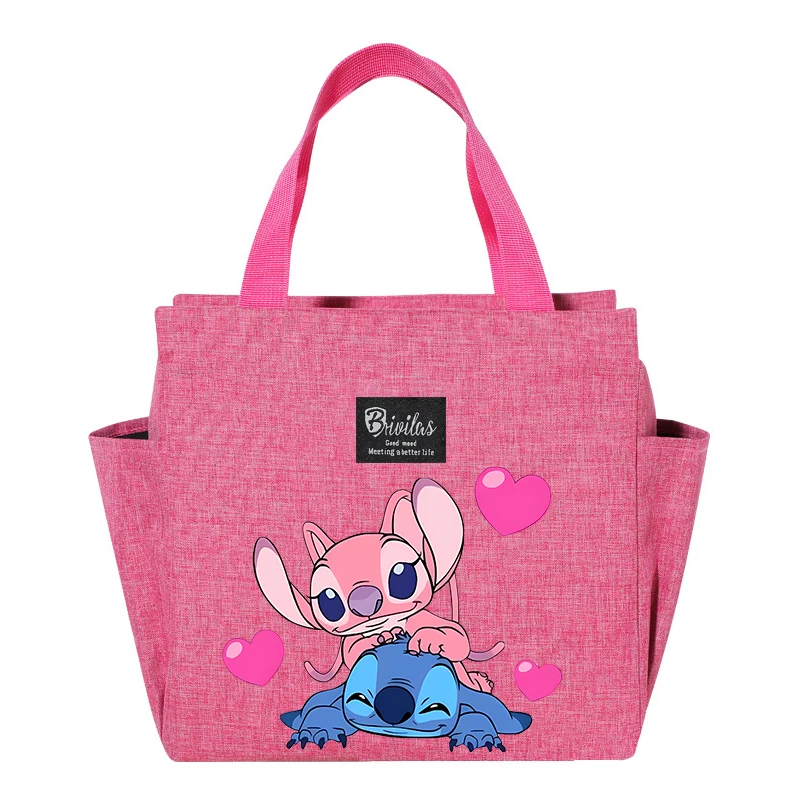 Disney Lilo&stitch Portable Lunch Drink Carrier Insulated Bag Fresh Cooler Pouch Food Thermal Box Tote Food Picnic Container Bag Disney Lilo&stitch Portable Lunch Drink Carrier Insulated Bag Fresh Cooler Pouch Food Thermal Box Tote Food Picnic Container Bag