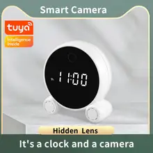 Tuya WiFi Wireless Camera IR HD Night Vision Audio Pet Baby Monitor Clock Camera Built-in Battery Home Security Mini Camera
Tuya WiFi Wireless Camera IR HD Night Vision Audio Pet Baby Monitor Clock Camera Built-in Battery Home Security Mini Camera