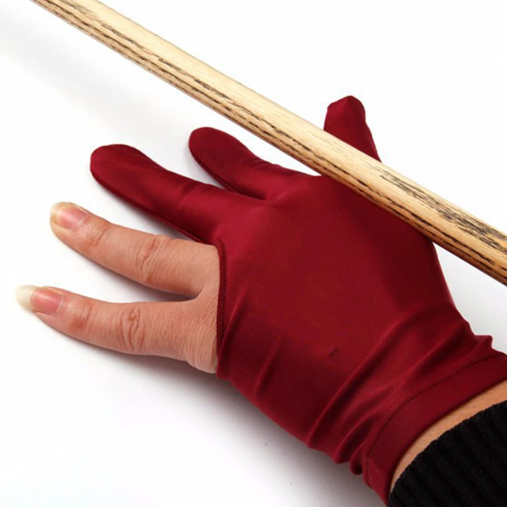 Spandex Snooker Billiard Cue Glove Pool Left Hand Open Three Finger Accessory for Unisex Women and Men 4 Colors 1Pcs
Spandex Snooker Billiard Cue Glove Pool Left Hand Open Three Finger Accessory for Unisex Women and Men 4 Colors 1Pcs