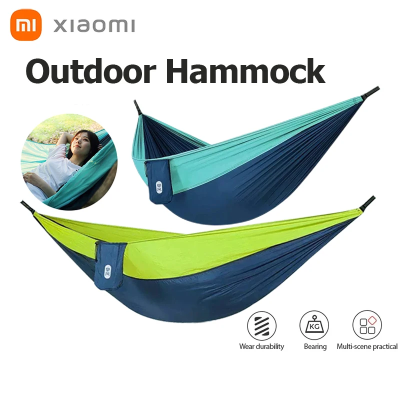 Xiaomi Zaofeng Outdoor Hammock Double Person Swing Chair Hammock Max Load 300KG Camping Garden Sleeping bed Canvas Bed Hanging
Xiaomi Zaofeng Outdoor Hammock Double Person Swing Chair Hammock Max Load 300KG Camping Garden Sleeping bed Canvas Bed Hanging