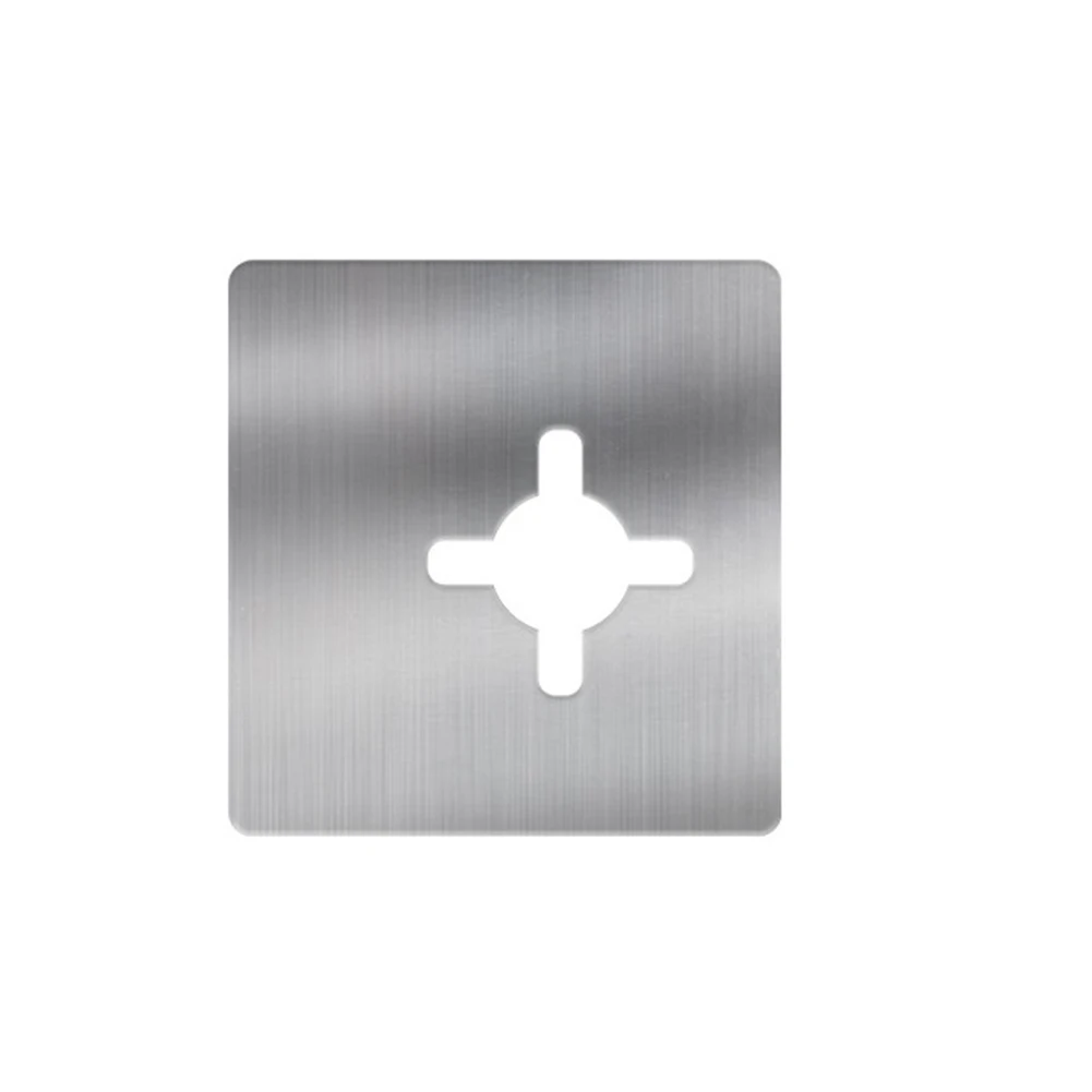 2pcs Stainless Steel Repair Plate Ball Lock Fixed Repair Plate Bedroom Lock Room Door Lock Punch-free Door Lock Repair Plate
2pcs Stainless Steel Repair Plate Ball Lock Fixed Repair Plate Bedroom Lock Room Door Lock Punch-free Door Lock Repair Plate