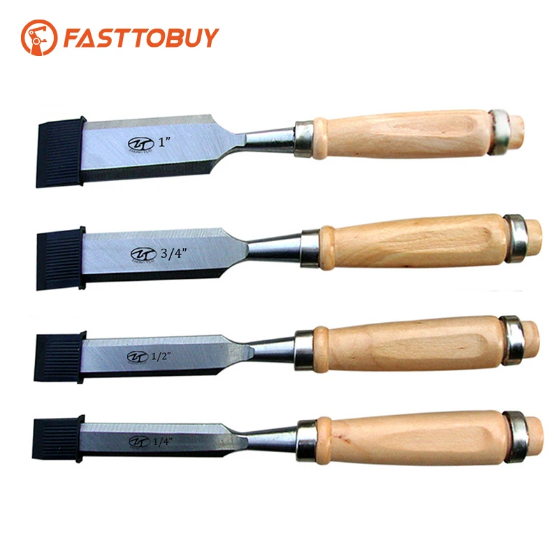 

4pcs Woodworking Chisels Carving Knife DIY Hand Wood Carving Tools For Basic Detailed Carving Woodworkers Gouges