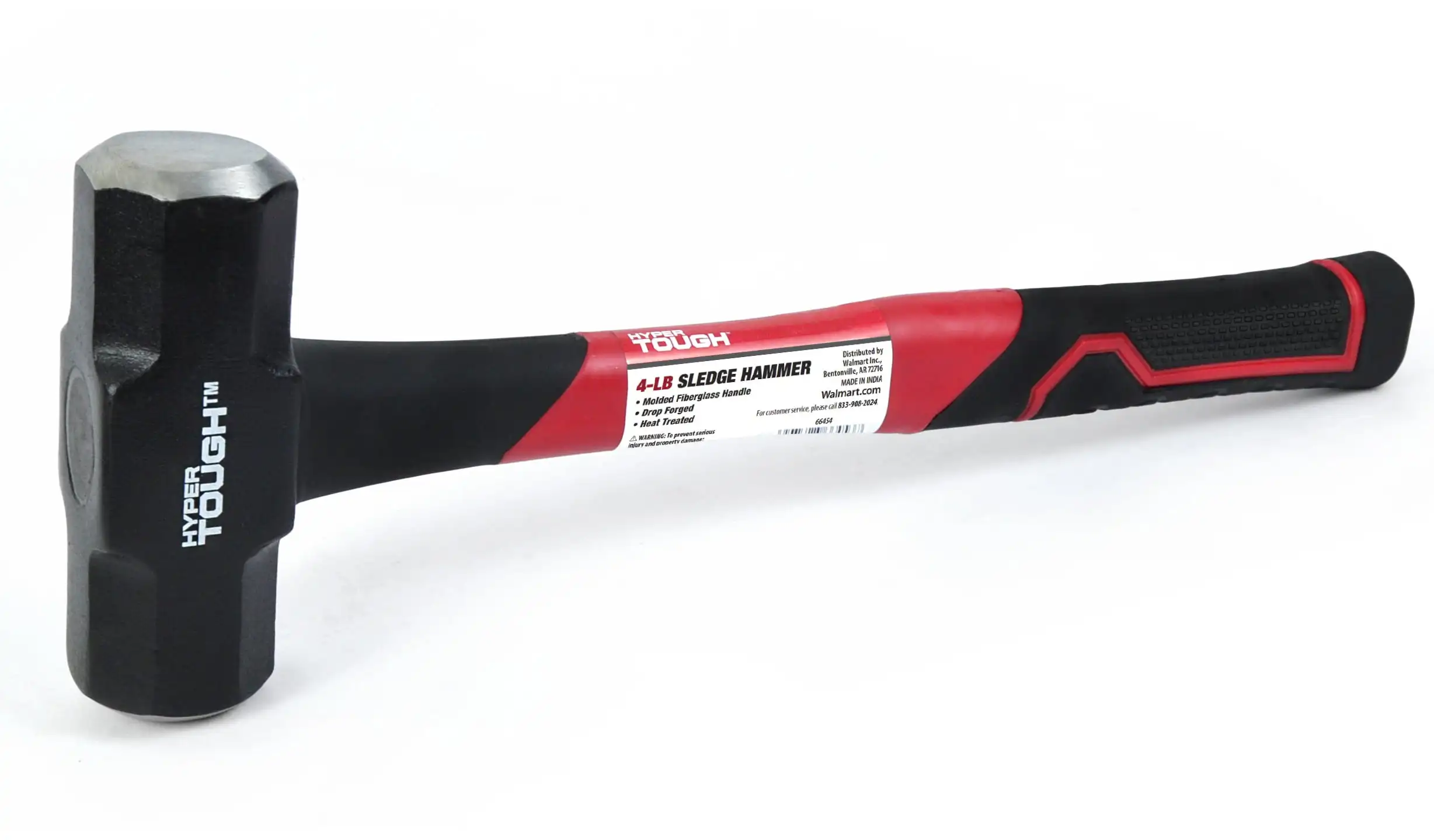 Гиперпрочный молоток 4 фунта, ручка из стекловолокна
Гиперпрочный молоток 4 фунта, ручка из стекловолокна