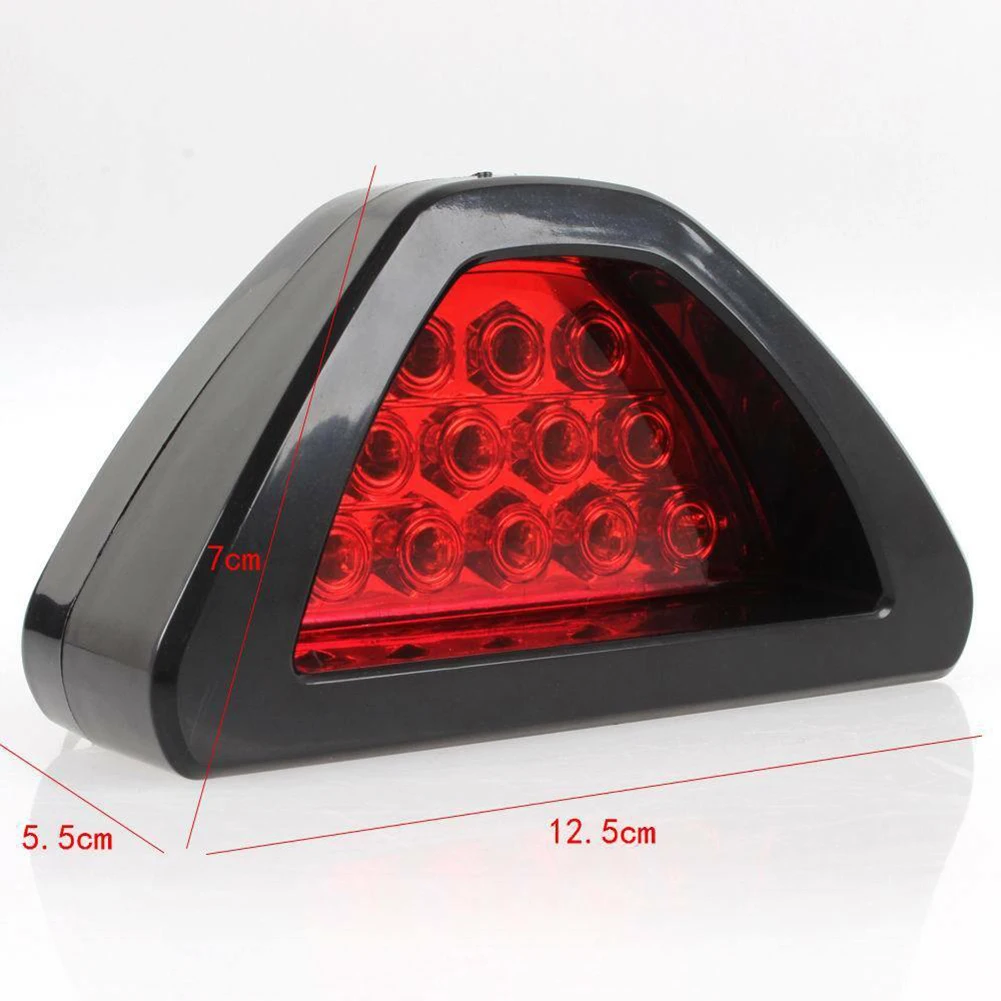 Assembly Tail Light 1pcs Black Shell Red LED Super Bright Brake Light Rear Fog Light Stop Light 3rd Tail Light
Assembly Tail Light 1pcs Black Shell Red LED Super Bright Brake Light Rear Fog Light Stop Light 3rd Tail Light
