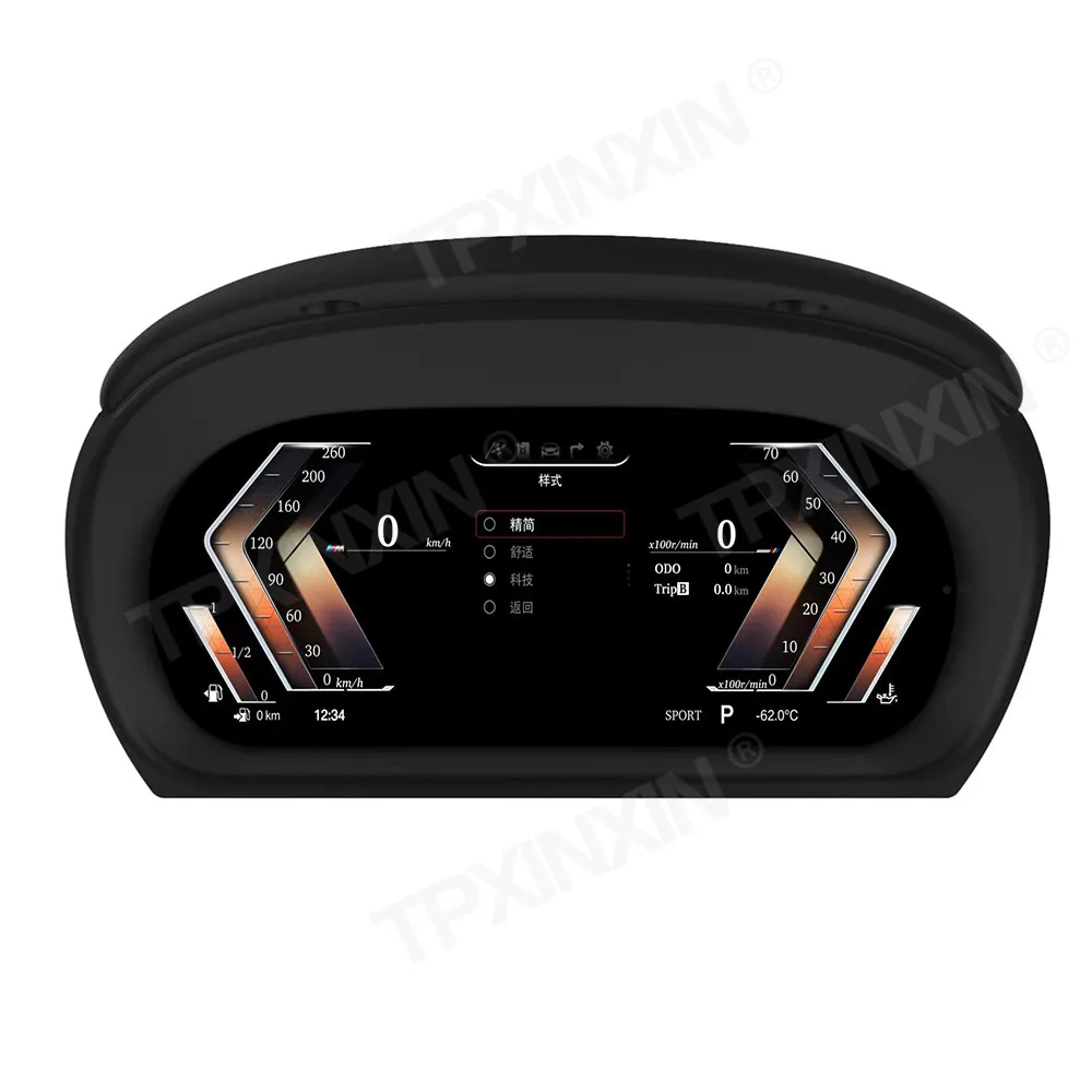 

Цифровой кластер для BMW E90, E84, E87, автомобильный ЖК-дисплей, виртуальный измеритель скорости кабины, головное устройство, автомобильные аксессуары, дисплей для приборной панели автомобиля, GPS-навигатор
