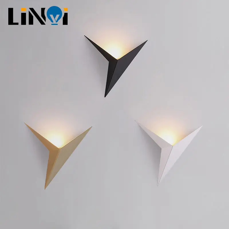 Creative Triangle Wall Lamp Nordic Led Wall Light Living Room Background Bedside Lamps Stairs Indoor Wall Sconce Lighting
Creative Triangle Wall Lamp Nordic Led Wall Light Living Room Background Bedside Lamps Stairs Indoor Wall Sconce Lighting