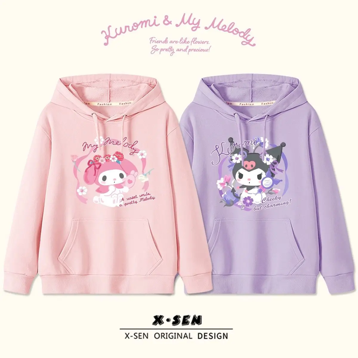 Sanrioed Kuromi My Melody Hoodie Kids Clothing Cute Cartoon Sweatshirt Long Sleeve T Shirt Fashion Jacket Girls Clothing Gift
Sanrioed Kuromi My Melody Hoodie Kids Clothing Cute Cartoon Sweatshirt Long Sleeve T Shirt Fashion Jacket Girls Clothing Gift