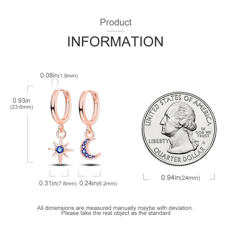 100% 925 Sterling Silver Rose Gold Heart Geometric Pave CZ Hoop Earrings for Women Wedding Engagement Birthday Jewelry Gift 182 Mallzona Sa31574130fa84f3db2bffc4896ec56a1D 100% 925 Sterling Silver Rose Gold Heart Geometric Pave CZ Hoop Earrings for Women Wedding Engagement Birthday Jewelry Gift Mallzona