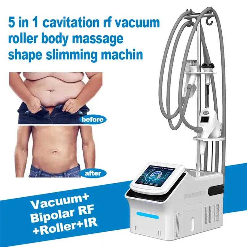 

Professional Wave Candle Shape Multifunctional Vacuum Roll Carving Slimming Massage and Reducing D Body Shaping Machine