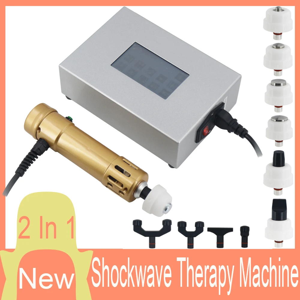 Professional Shock Wave Therapy Machine 2 In 1 Chiropractic Physiotherapy Pain Relief Massage ED Treatment Calcific Rendonitis
Professional Shock Wave Therapy Machine 2 In 1 Chiropractic Physiotherapy Pain Relief Massage ED Treatment Calcific Rendonitis