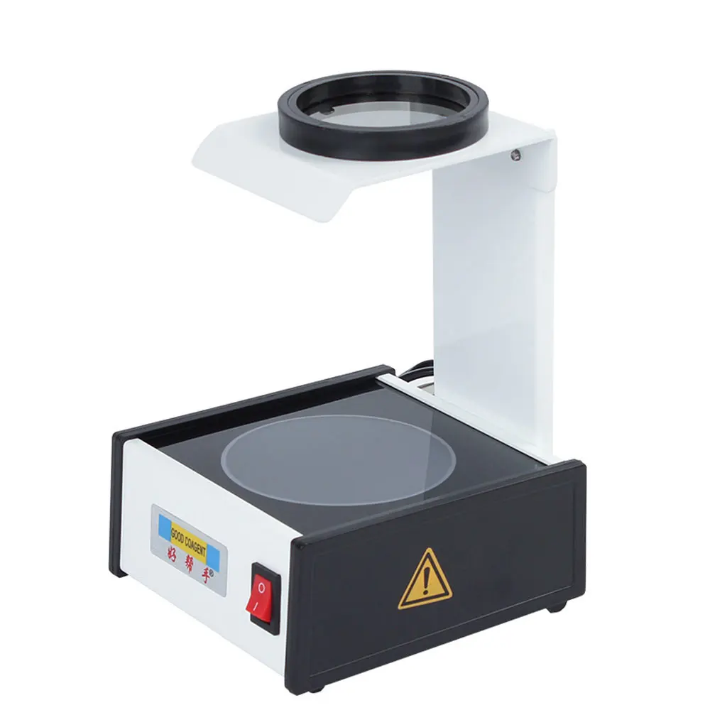 

220V/110V Optical Polariscope Lens Stress Tester Machine CP-12 Glasses Polarization Stress Meter LED light source design