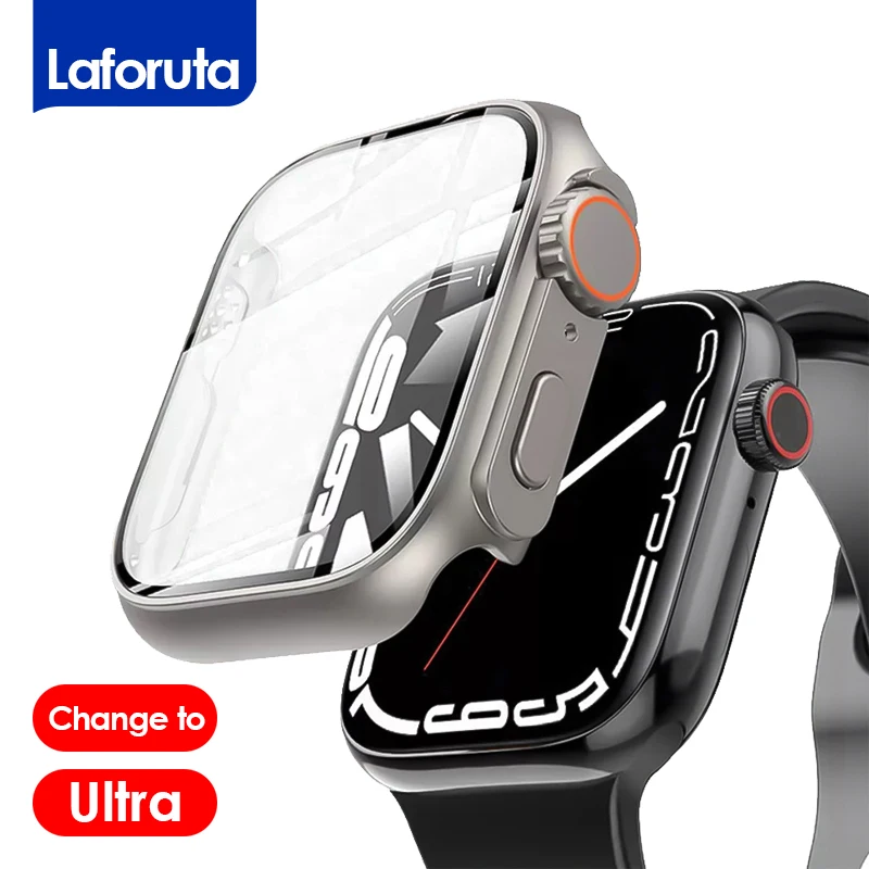 for Apple Watch Series 7/8 45mm Hard Case with Tempered Glass Screen Protector Hard PC Cover Bumper Full Coverage for iWatch 7/8
for Apple Watch Series 7/8 45mm Hard Case with Tempered Glass Screen Protector Hard PC Cover Bumper Full Coverage for iWatch 7/8