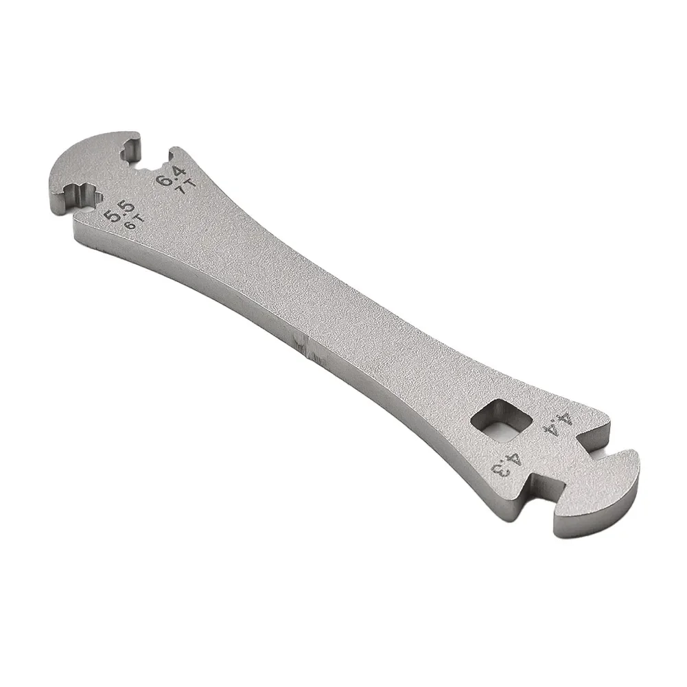Wrench Bicycle Wrench Outdoor 4.3/4.4/5.5/6.4 Bicycle Spoke Wrench Silver Steel Tightening Correction Repair Tool
Wrench Bicycle Wrench Outdoor 4.3/4.4/5.5/6.4 Bicycle Spoke Wrench Silver Steel Tightening Correction Repair Tool