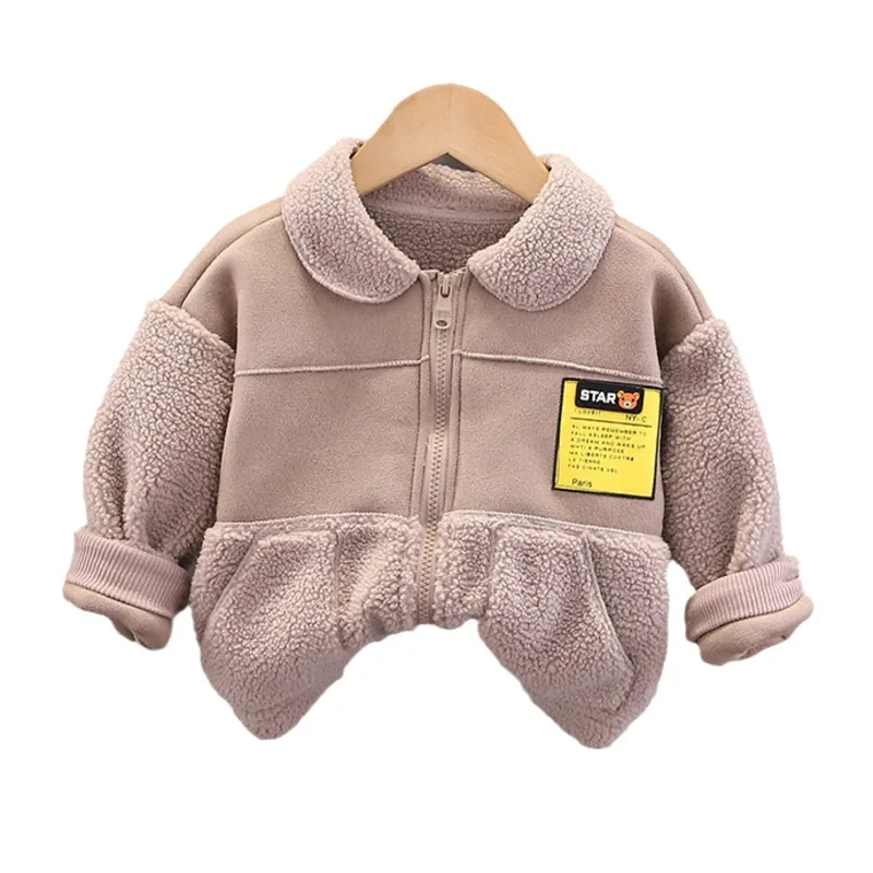 Winter Fashion Baby Clothes Children Boys Girls Thickened Warm Zipper Jacket Toddler Casual Costume Infant Coat Kids Sportswear
Winter Fashion Baby Clothes Children Boys Girls Thickened Warm Zipper Jacket Toddler Casual Costume Infant Coat Kids Sportswear