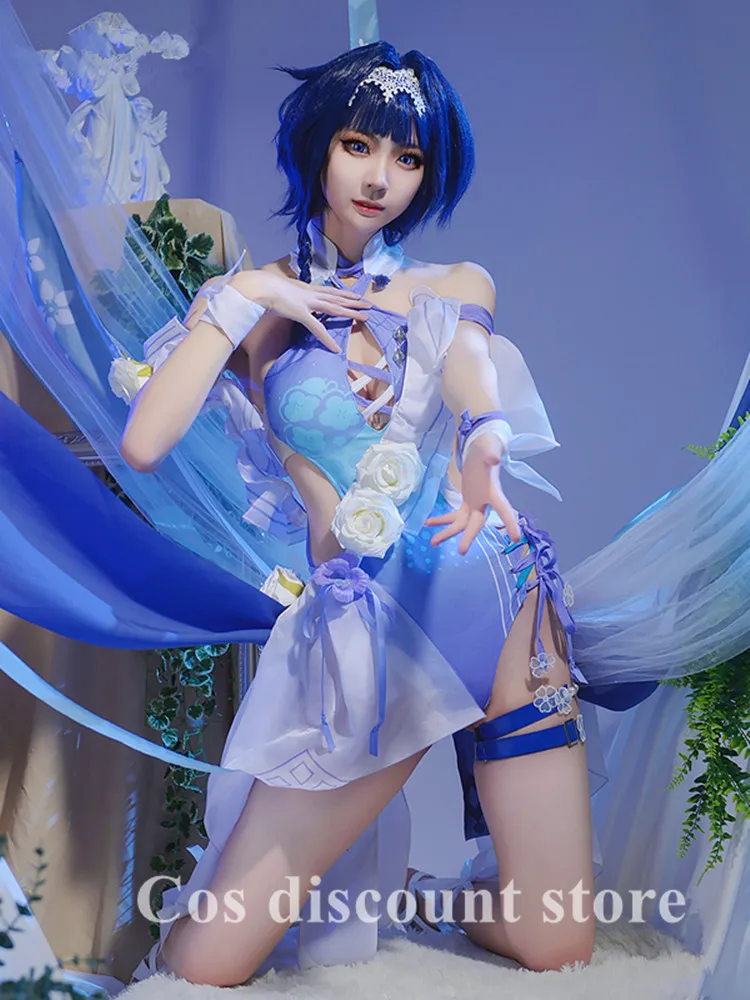 Fashion Game Honkai:Star Rail Raiden Mei Cosplay Costume Sexy Cos Dress Full Set Halloween Comic-con Party Outfit Women Gift
Fashion Game Honkai:Star Rail Raiden Mei Cosplay Costume Sexy Cos Dress Full Set Halloween Comic-con Party Outfit Women Gift