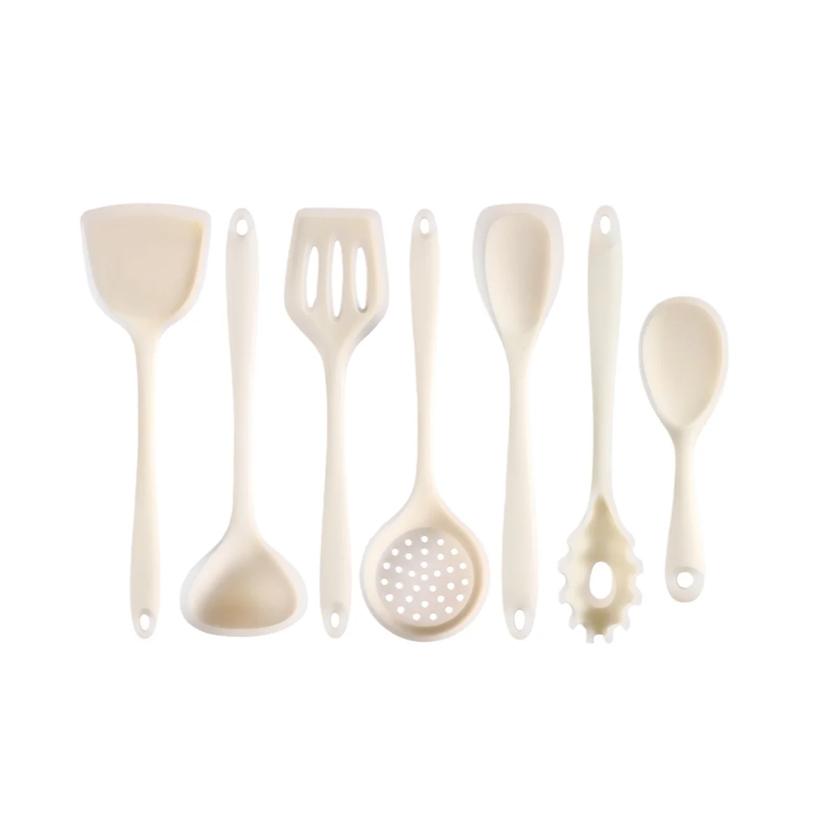 7 Pc Non Stick Silicone Utensil Set for Cooking and Baking Pot Spatula Kitchen Multifunctional Cooking Utensils
7 Pc Non Stick Silicone Utensil Set for Cooking and Baking Pot Spatula Kitchen Multifunctional Cooking Utensils
