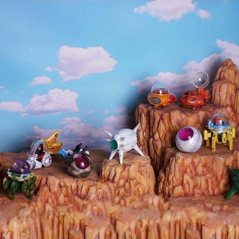 Jacksdo Dragon Ball Mini Vehicle Vol.1-9 Anime Peripheral Figures Ship Submarine Motorcycle Time Machine Helicopter Model Gk Toy
Jacksdo Dragon Ball Mini Vehicle Vol.1-9 Anime Peripheral Figures Ship Submarine Motorcycle Time Machine Helicopter Model Gk Toy