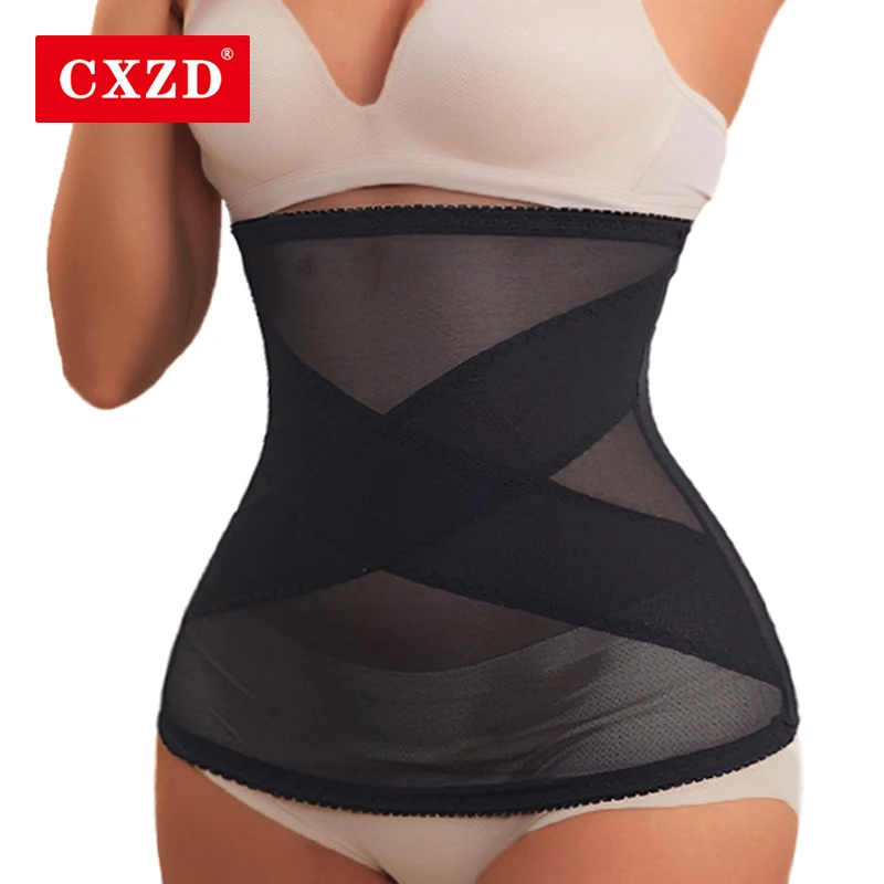 

CXZD женские корсеты для талии, Женский корсет, шейпер, послеродовой пояс для похудения живота, моделирующий пояс, Корректирующее белье