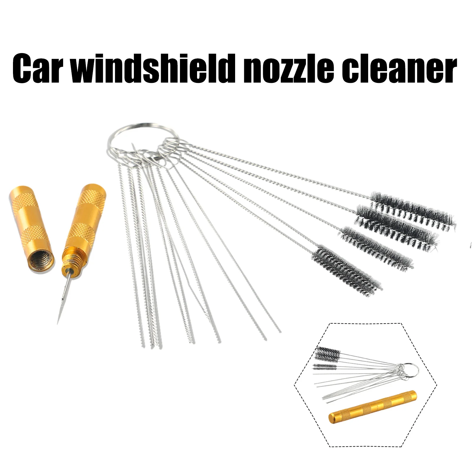 New Quality Needle Tool Car Jet Nozzle Wear-resistance Plastic&Metal Tool Adjustment Car Cleaning Nozzle Washer
New Quality Needle Tool Car Jet Nozzle Wear-resistance Plastic&Metal Tool Adjustment Car Cleaning Nozzle Washer