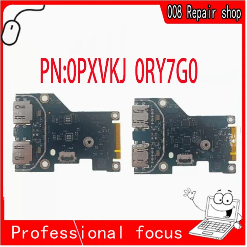 

Original For Dell G15 5515 5511 5510 USB IO board GDL55 LS-K663P LS-K66EP test well free shipping. . 0PXVKJ 0RY7G0